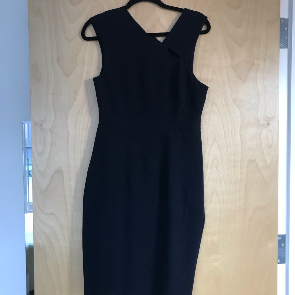 Pure Navy body hugging dress